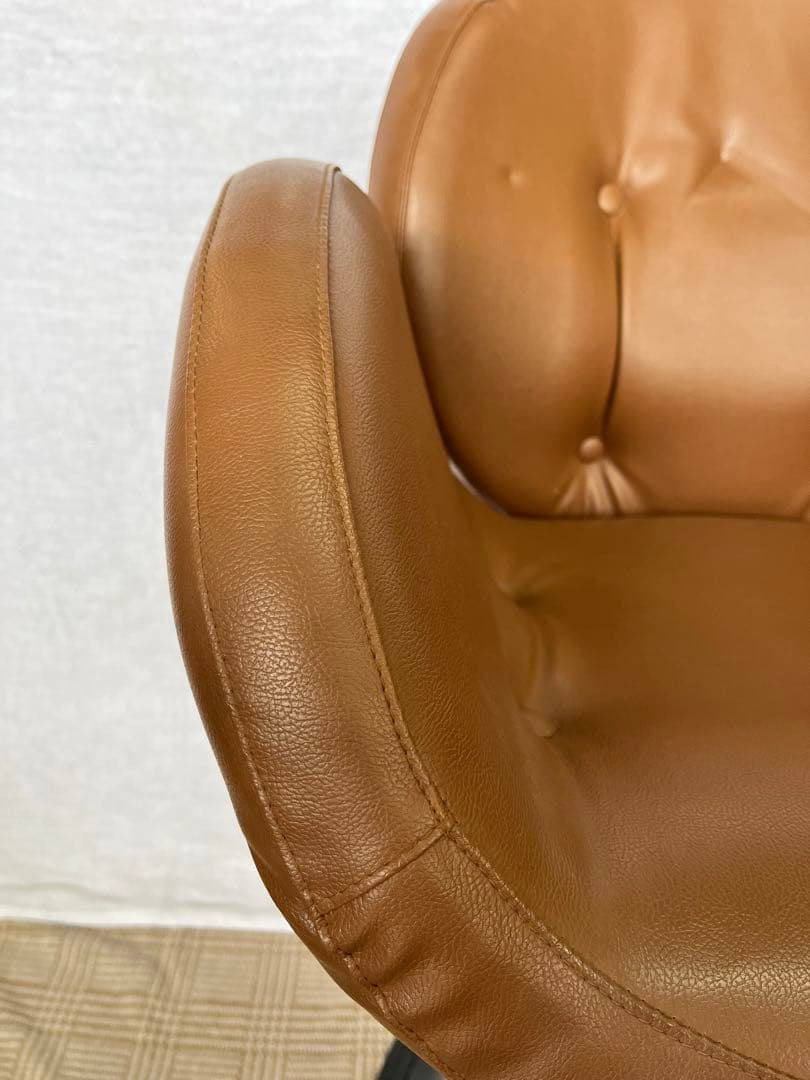 【アンティーク】美容院 理容室 スタイリングチェア 油圧式 バーバーチェア