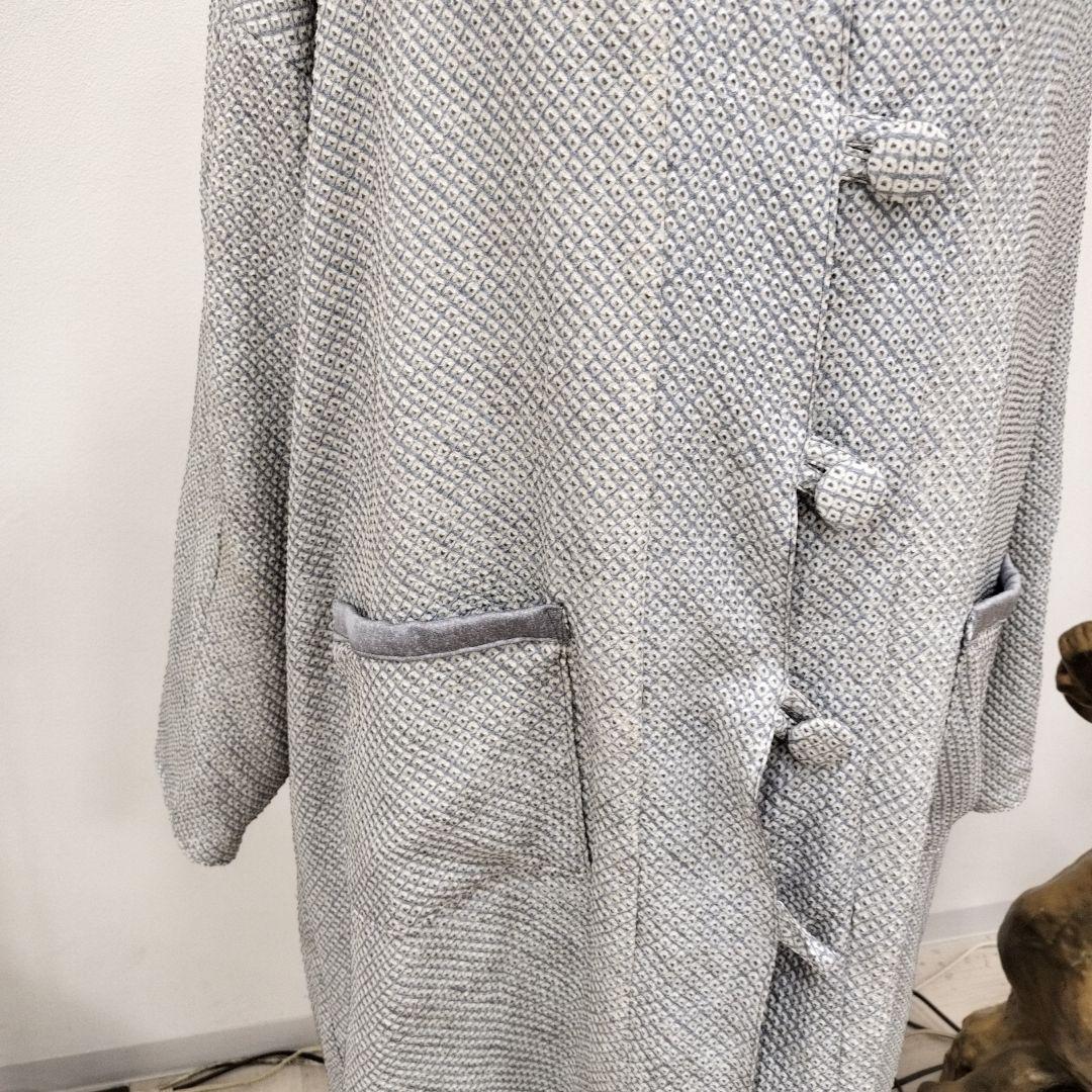 着物リメイク　リバーシブル　 ロングコート