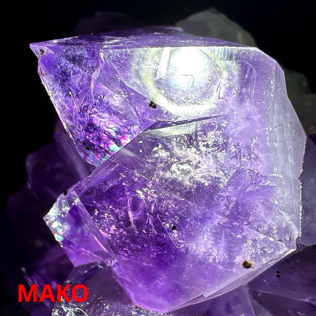 M1676☆アメジストクラスター2.2Kg☆天然石　原石☆N50405-A