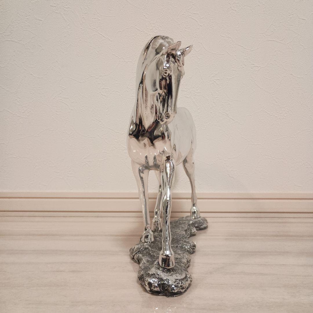 馬の置物　シルバー