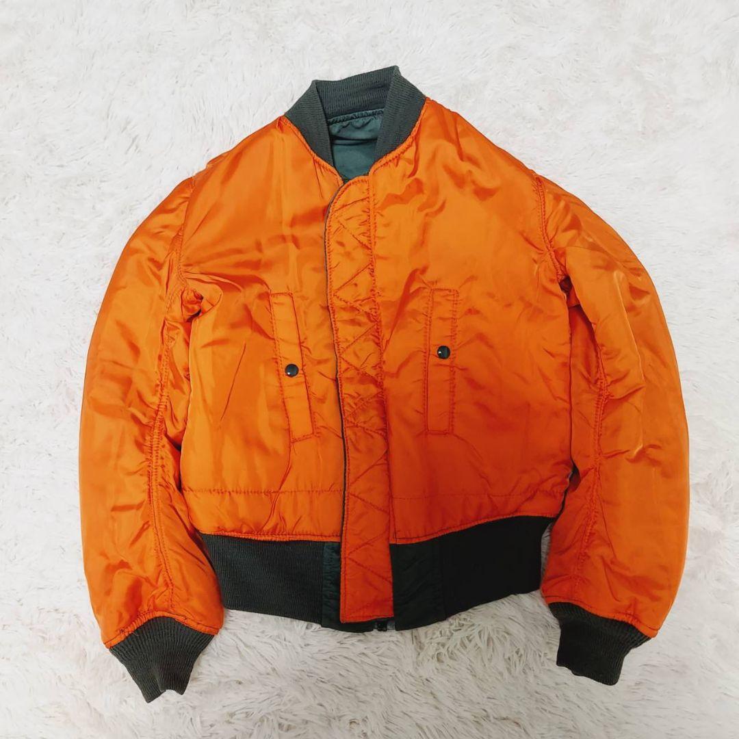 希少 USA製 90s ALPHA MA-1 フライトジャケット IDEAL