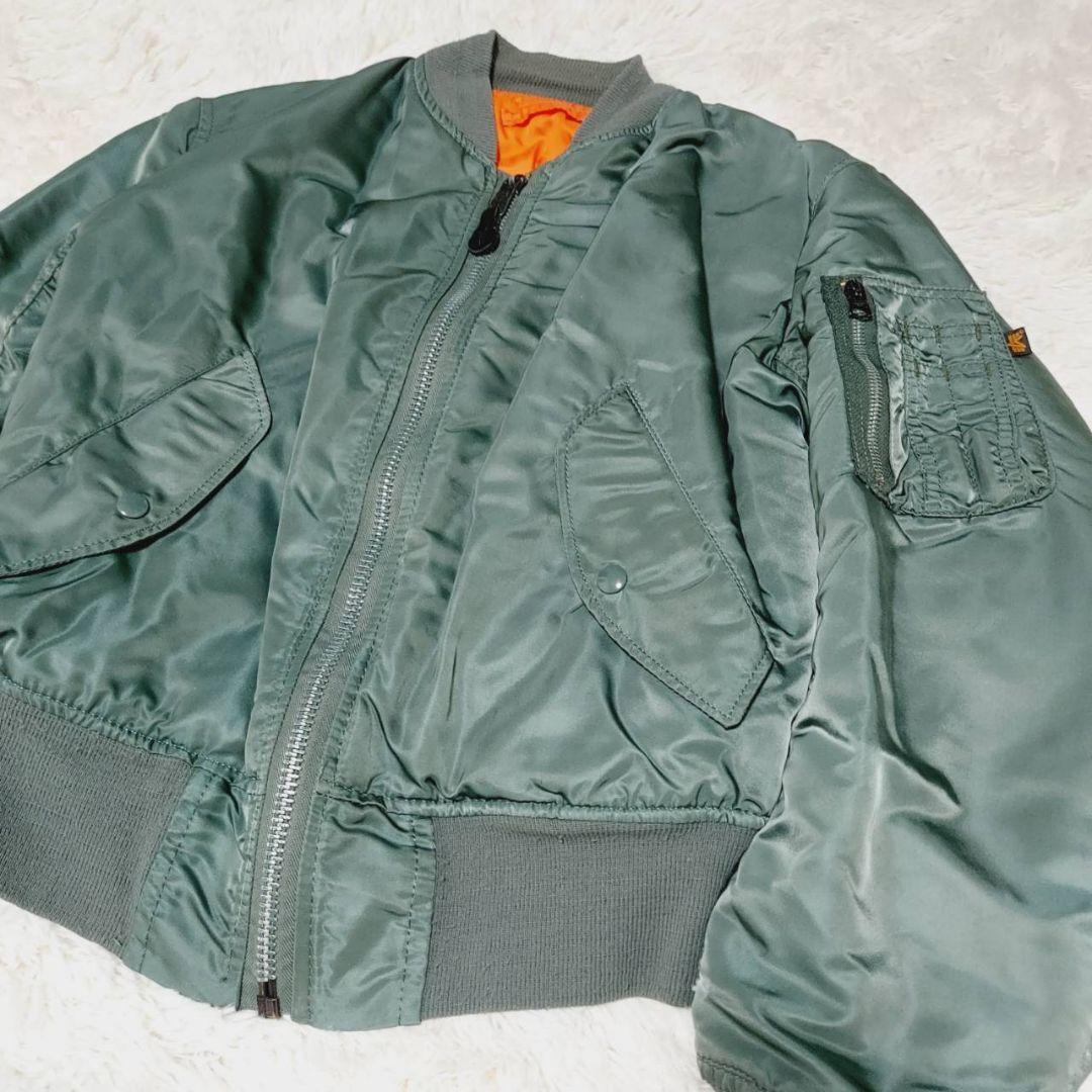 希少 USA製 90s ALPHA MA-1 フライトジャケット IDEAL
