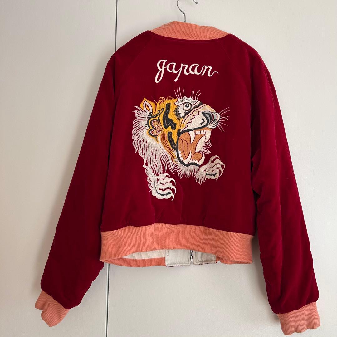 フルカウント リバーシブルスカジャン M38 別珍/キルティング used