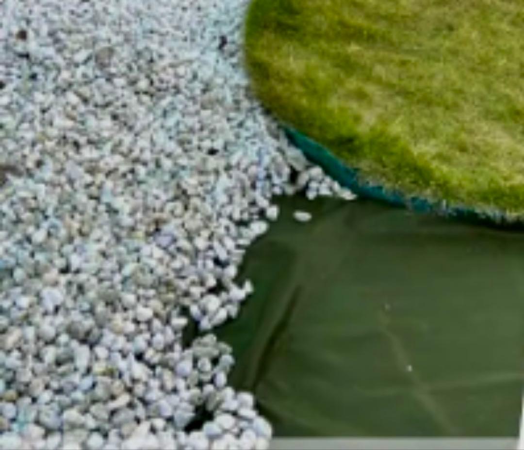 防雑草シート不織布園芸用 高透水 耐久性約８年 1m×50mピン 100本、