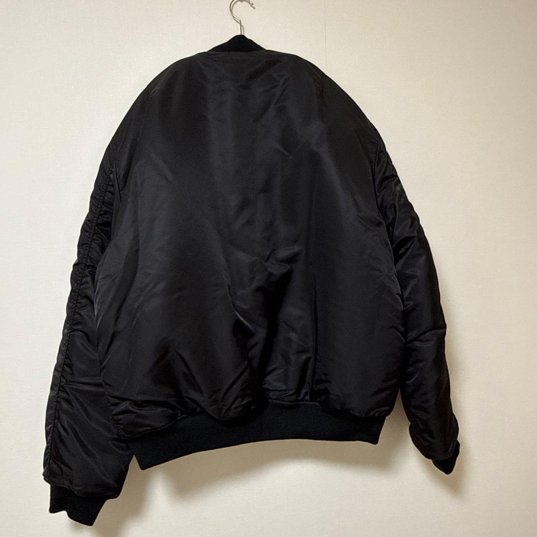 FOSTEX MCD MA-1 XL BLACK RAFSIMONS試着のみ