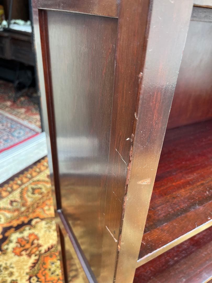 飾り棚 インテリア 木製ラック 本棚 昭和レトロ 当時物 アンティーク 古民家