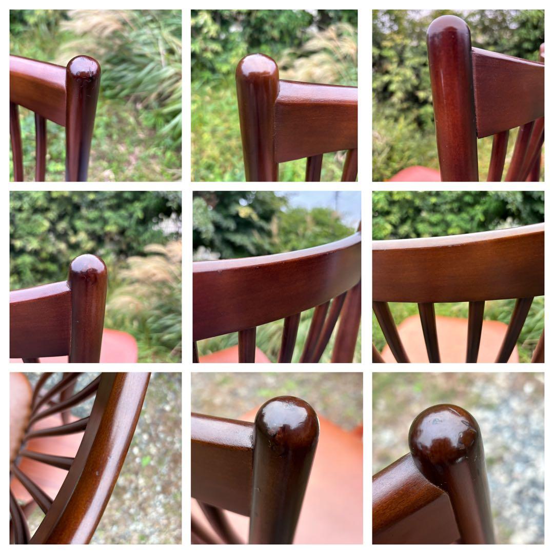 60-70s 飛騨家具　日進木工　ウィンザーチェア　ダイニングチェア