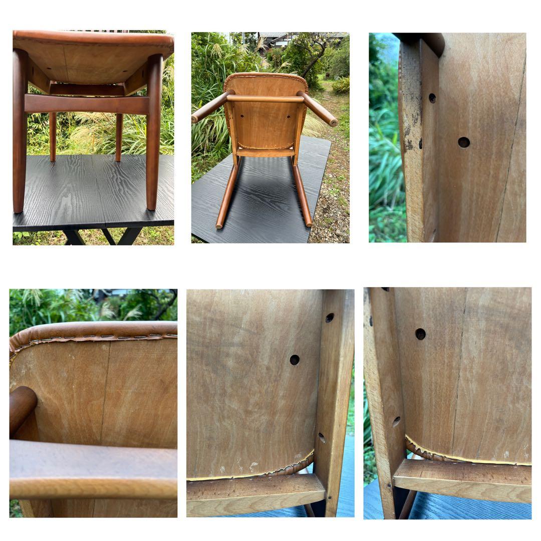 60-70s 飛騨家具　日進木工　ウィンザーチェア　ダイニングチェア