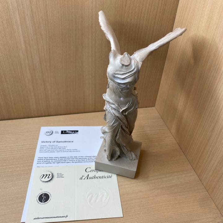 「プレミア」 「ルーブル美術館」 サモトラケのニケ フィギュア