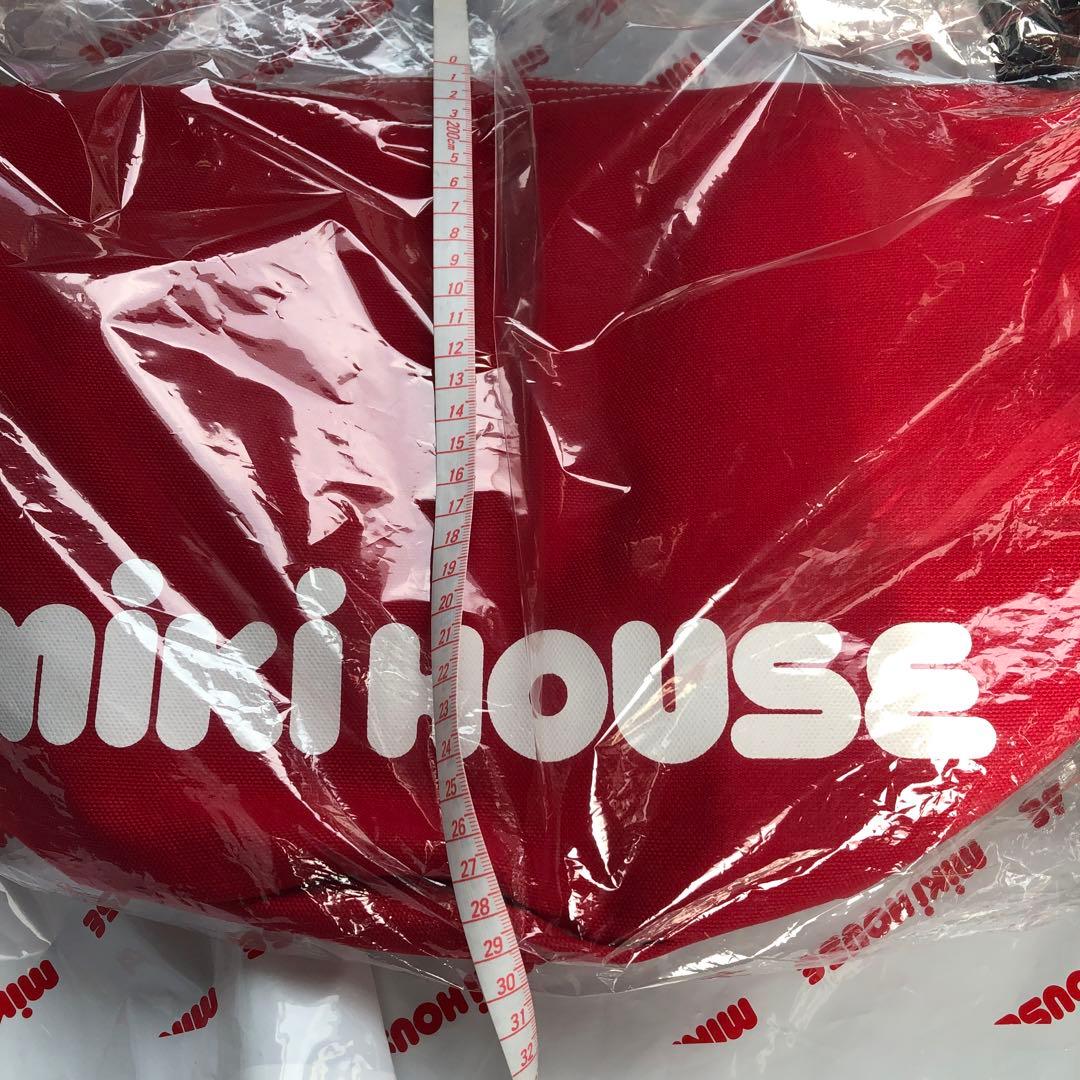 ミキハウス☆新品タグ付き☆赤ロゴ☆ 日本製☆Bスタンプ☆