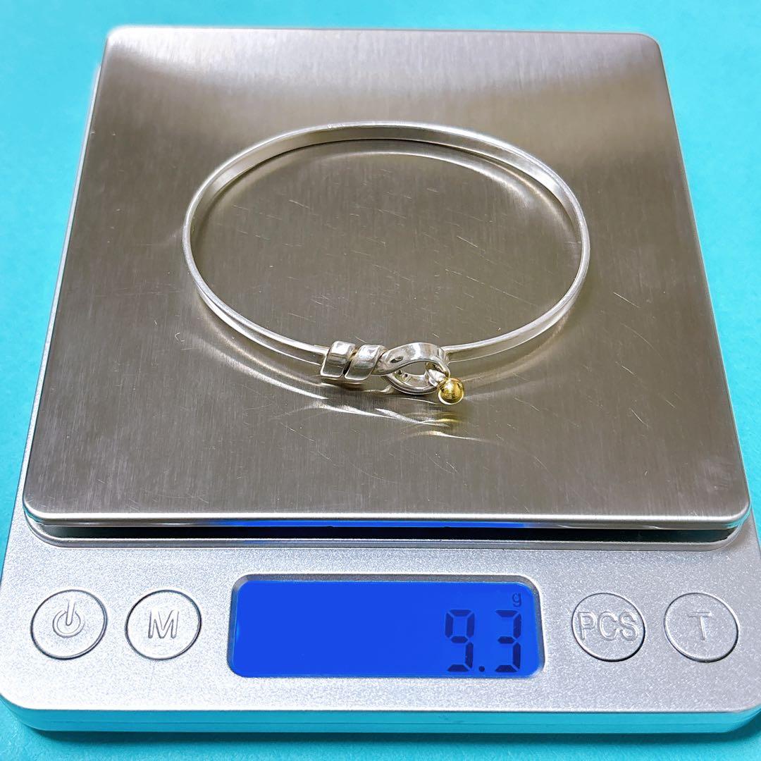 【美品】ティファニー フックアイ ブレスレット バングル 925/750