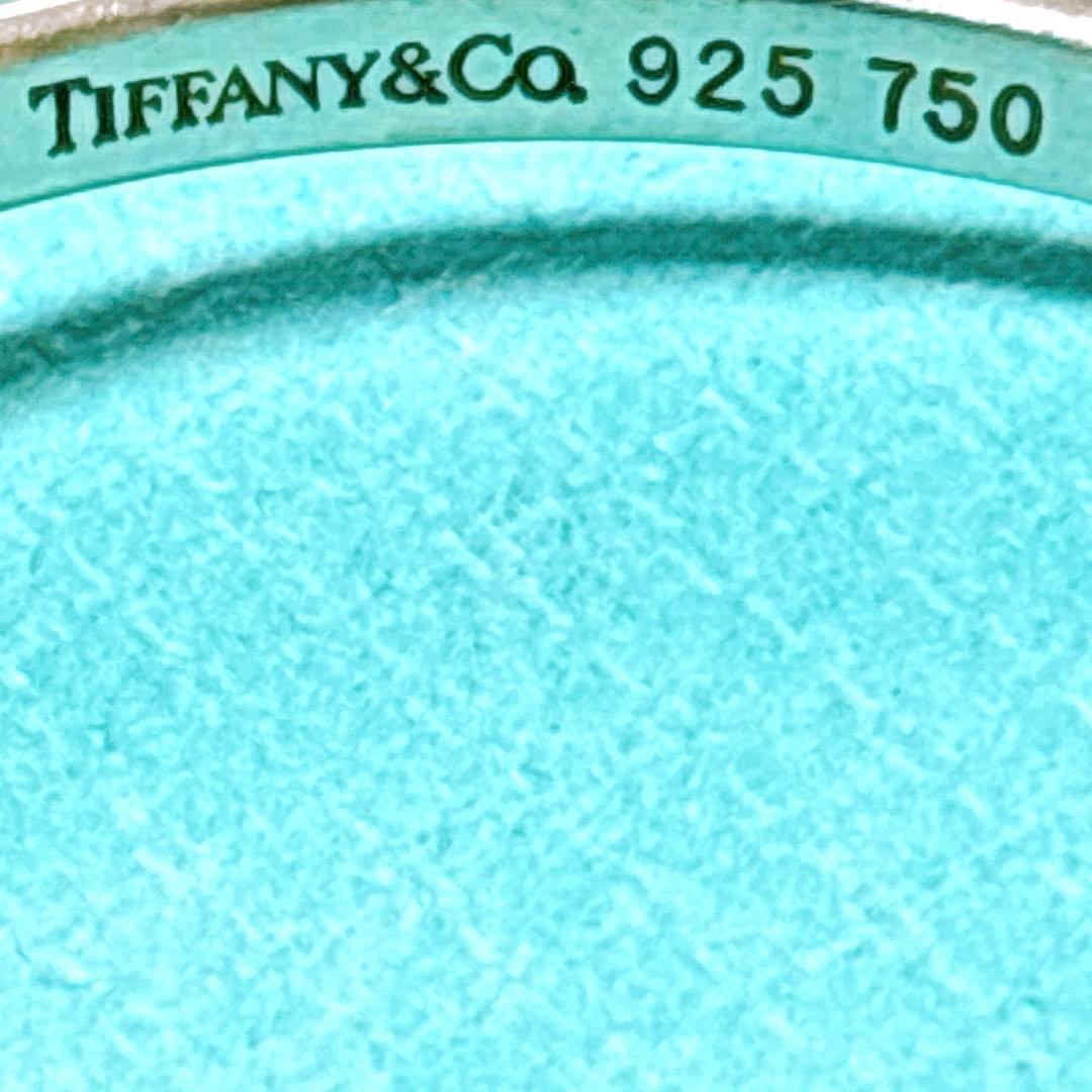 【美品】ティファニー フックアイ ブレスレット バングル 925/750