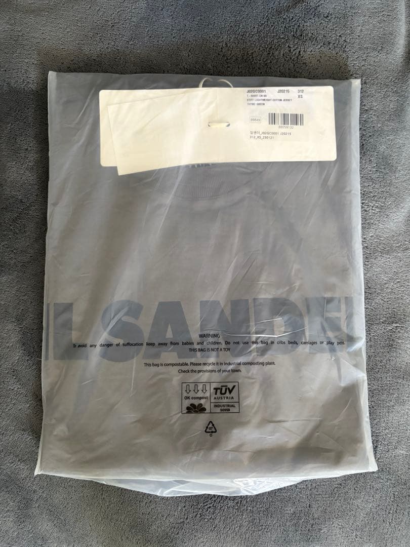 新品未使用 JILSANDER ジルサンダー Tシャツ XS タグ付き