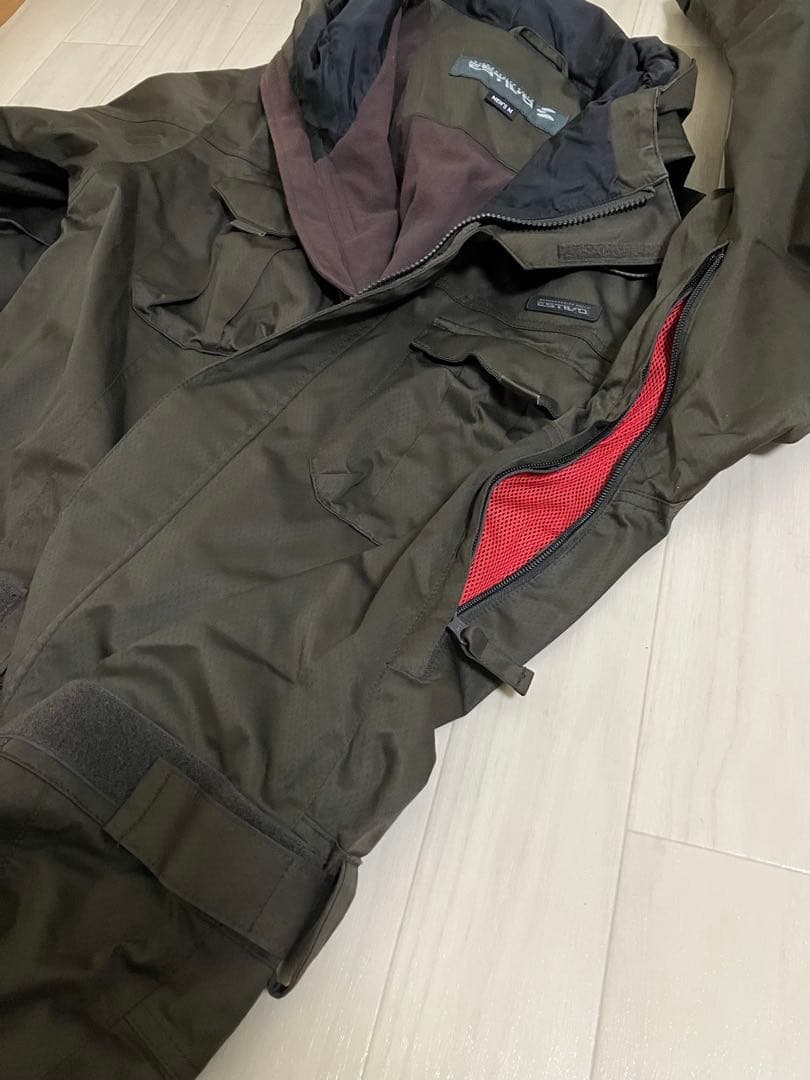 ESTIVO エスティボ スノーボードウェア オーバーオール M ブラウン