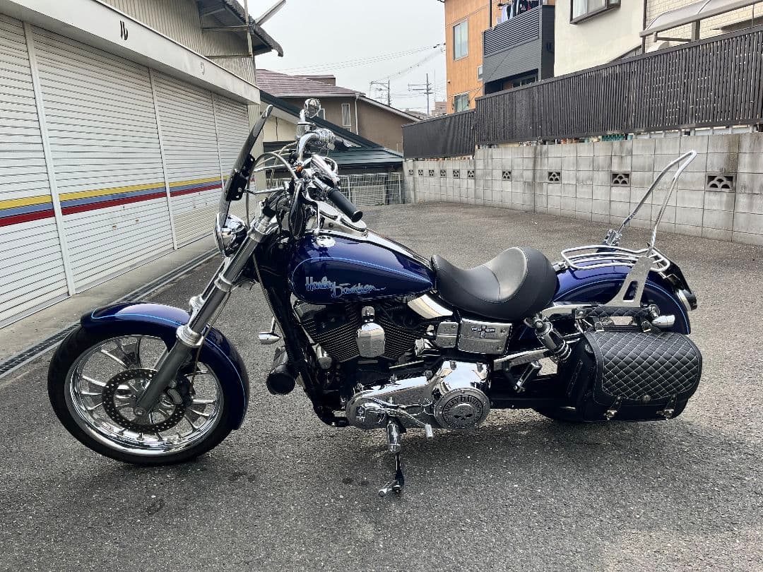 足つき性バツグン！ハーレー純正　　スーパーリーチ・ソロシート '06〜ダイナ系