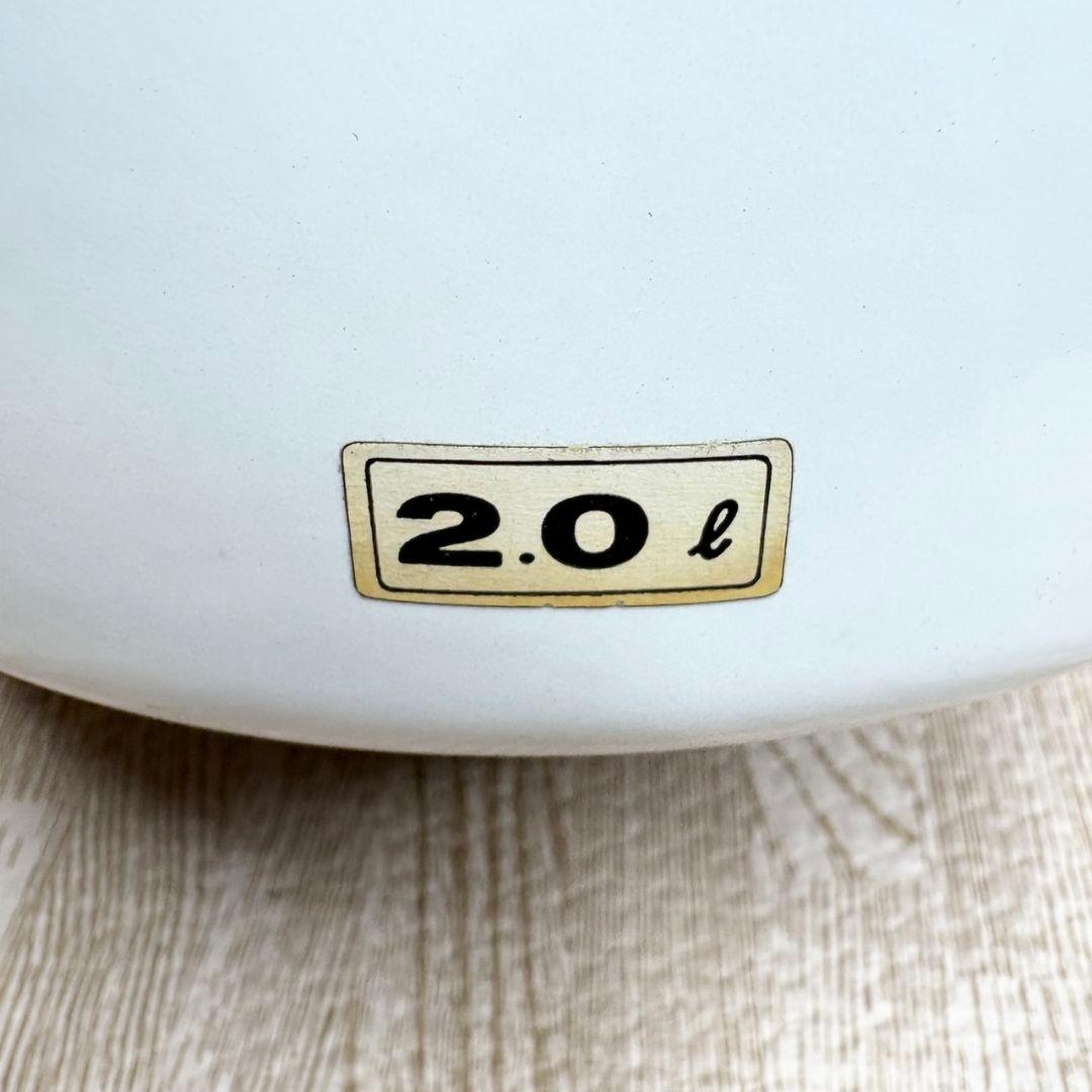 象印エナトップ ホーローケトル 2L やかん 昭和レトロ キッチン アンティーク