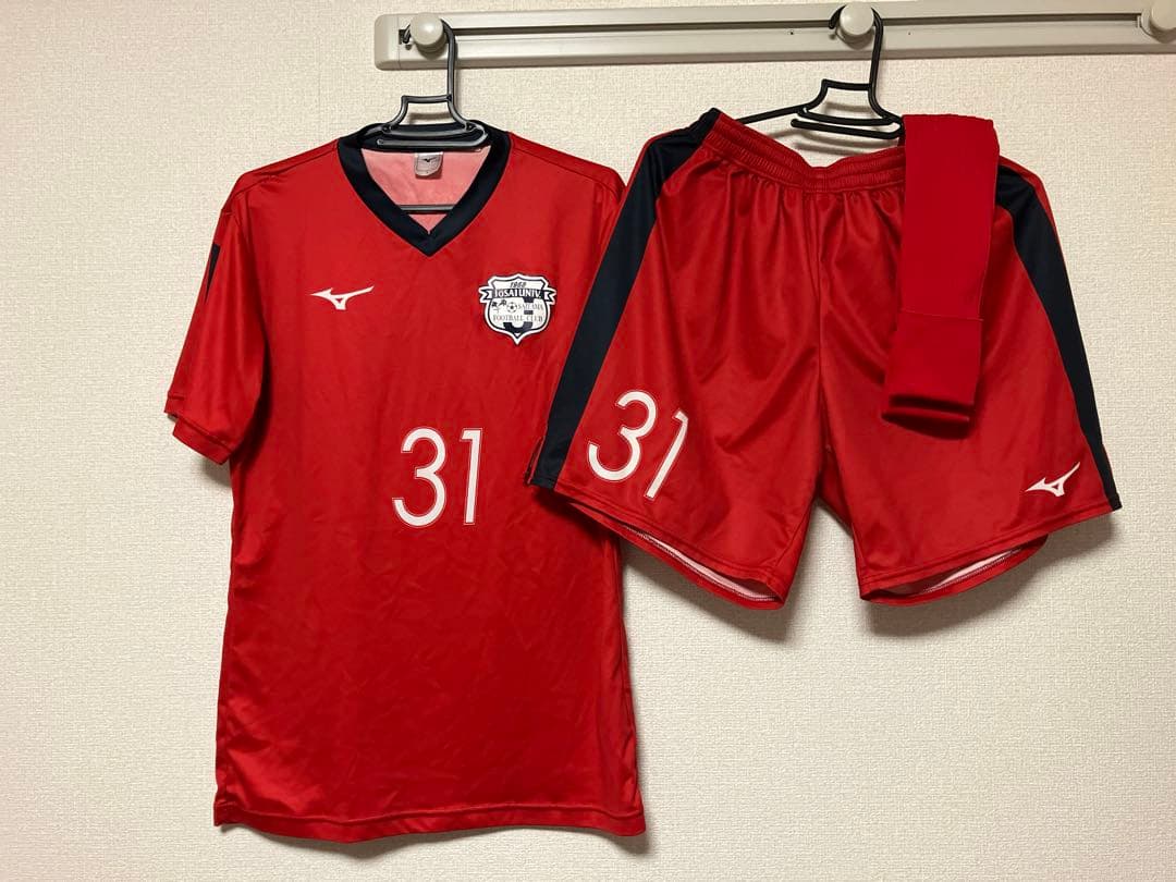 ミズノ城西大学サッカー部上下ソックス