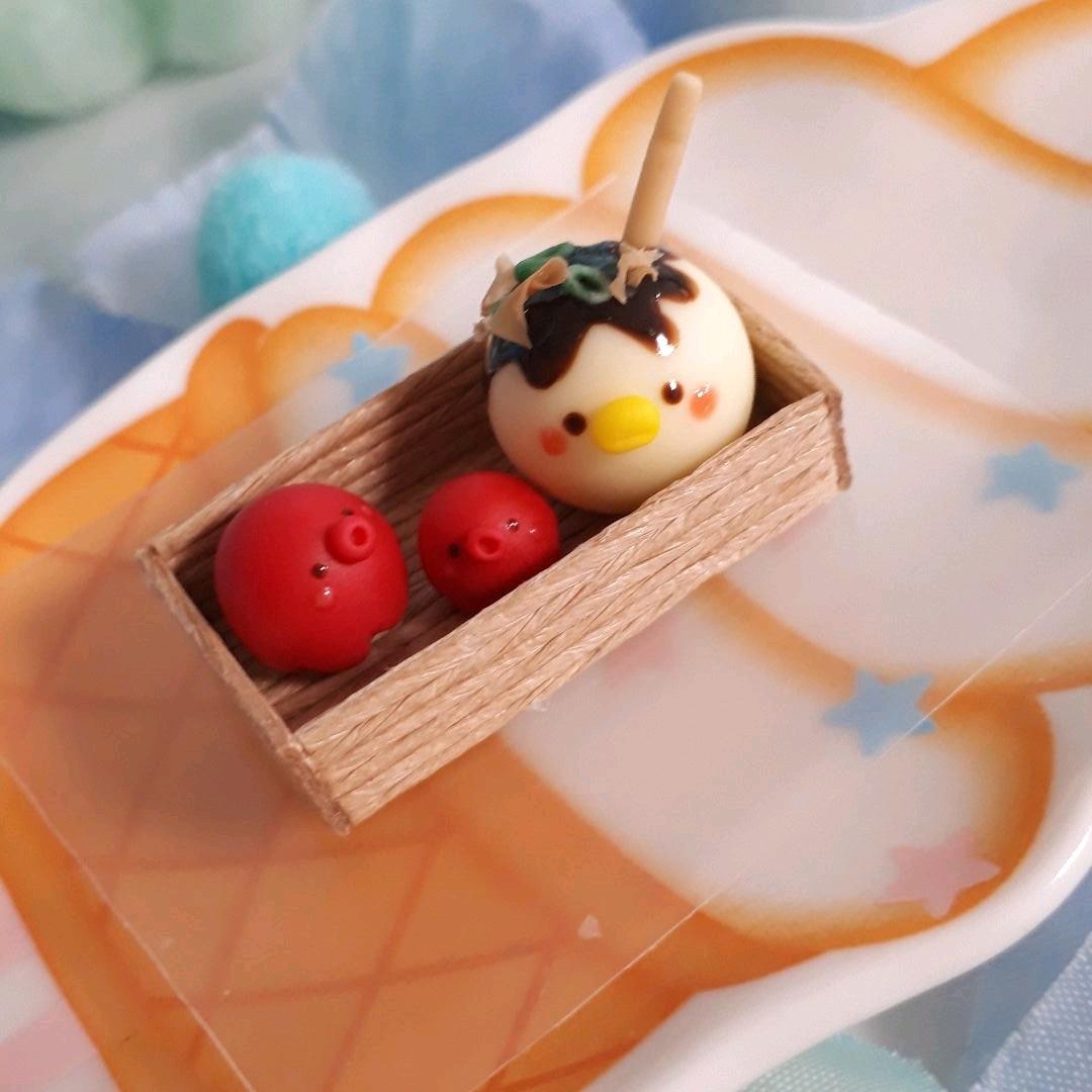 ひよこのタコ焼き？！タコさん付き♡