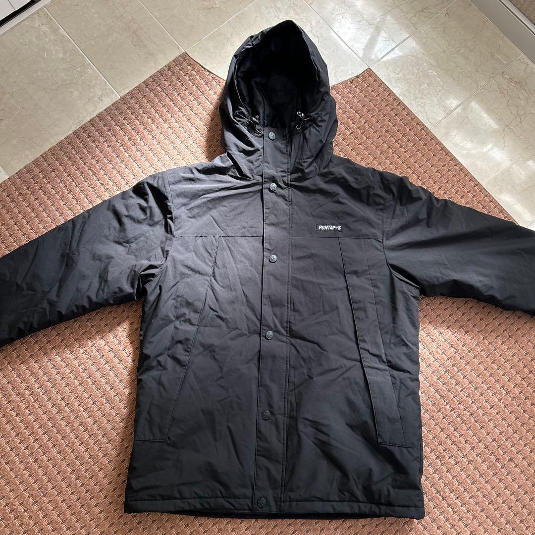 美品★PONTAPES スキー スノーボード ウェア L 肩紐取外し可能2way