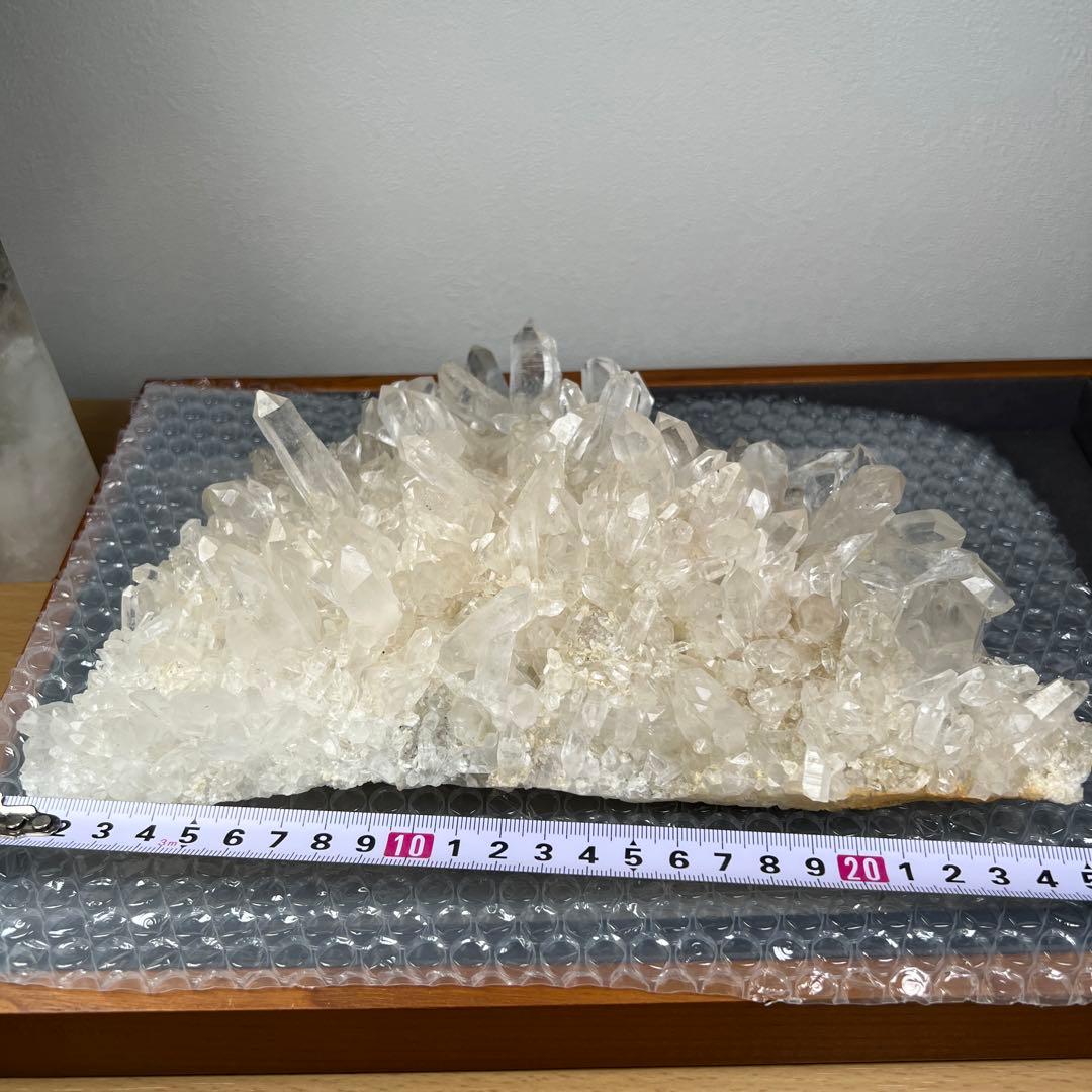 天然石　マニカラン水晶クラスター　1478グラム
