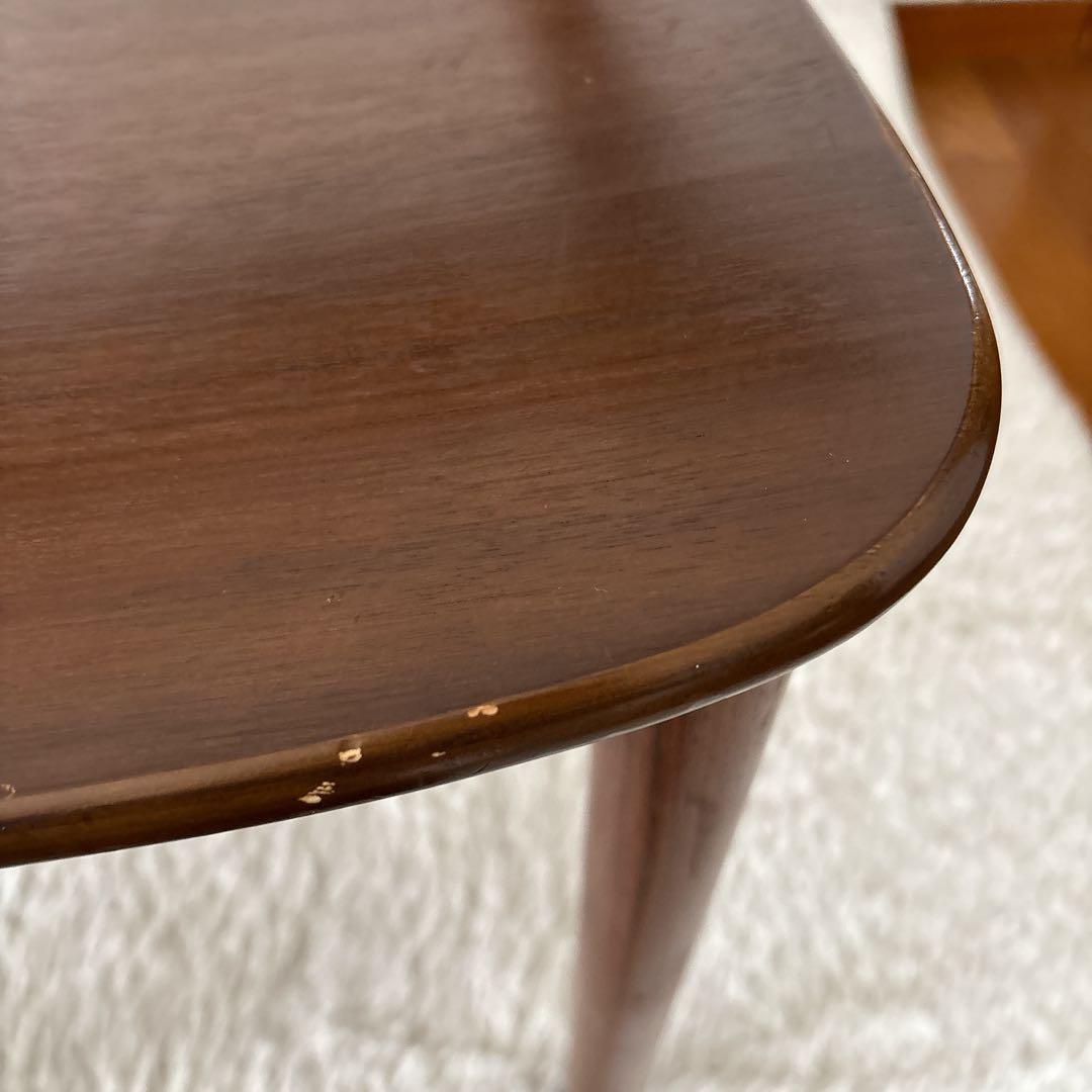 美品】無印良品 MUJI ダイニング ラウンドチェア ウォールナット 北欧風