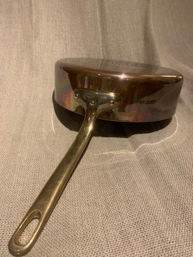 Mauviel ムヴィエール カパーイノックス ソテーパン 24cm プロ用