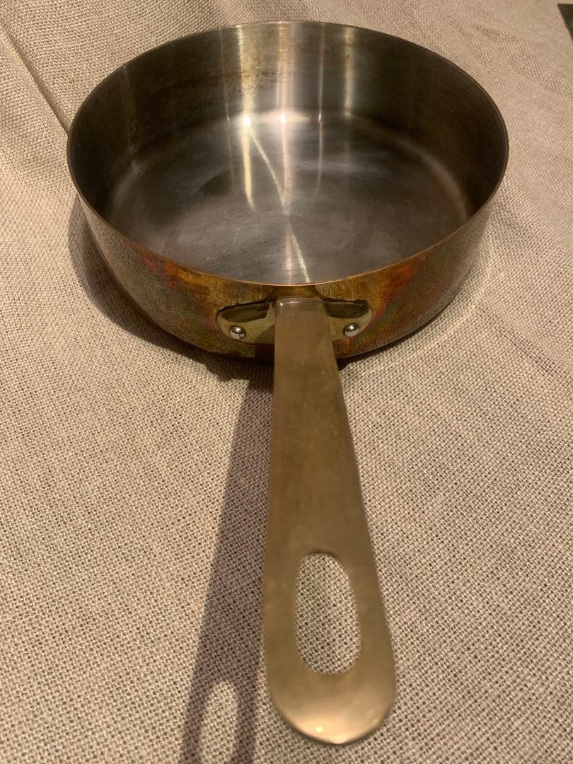 Mauviel ムヴィエール カパーイノックス ソテーパン 24cm プロ用