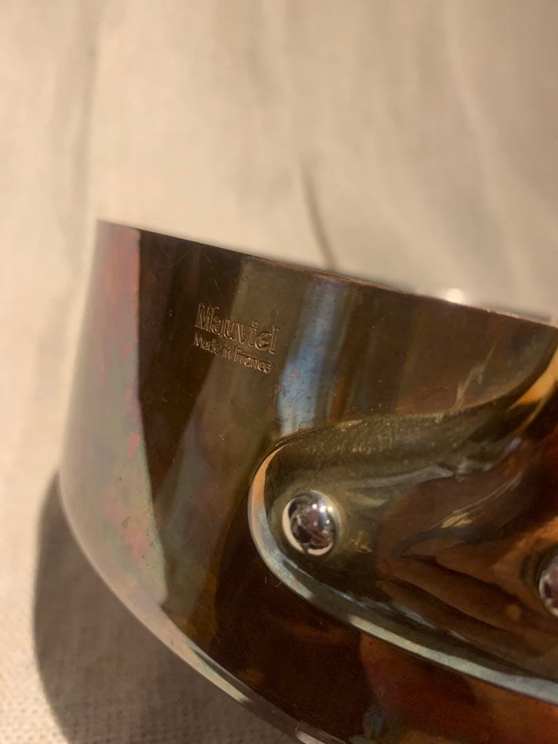 Mauviel ムヴィエール カパーイノックス ソテーパン 24cm プロ用