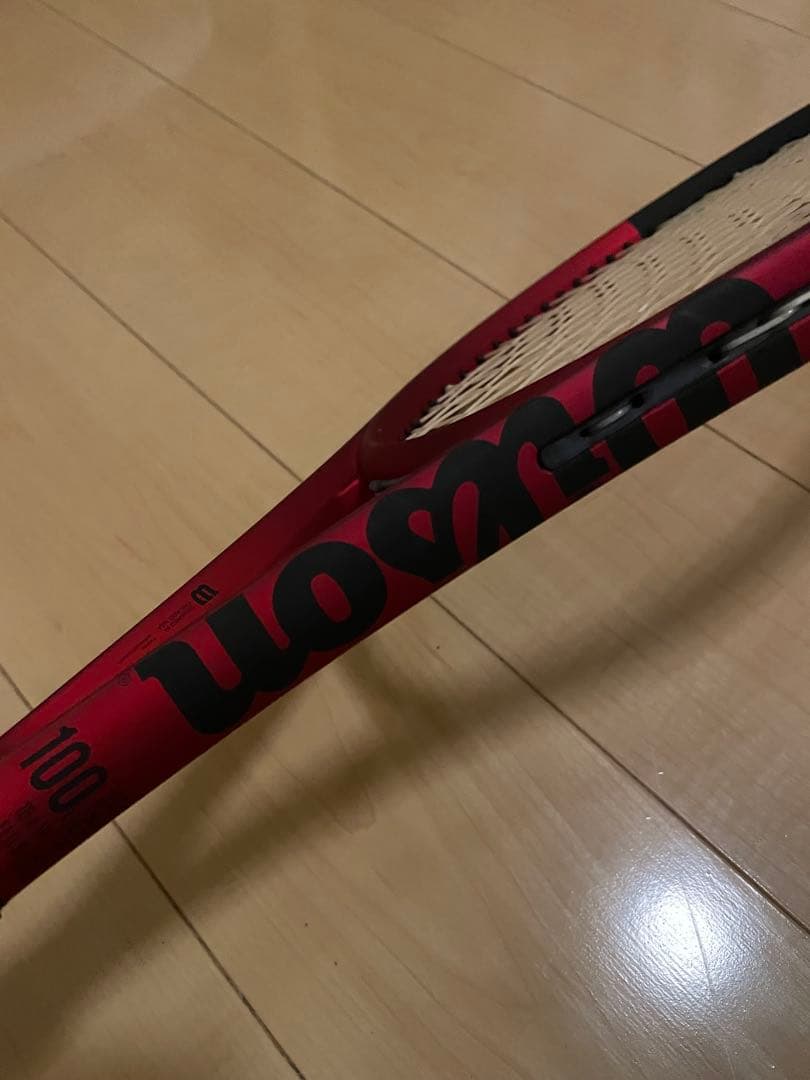 美品 Wilson CLASH 100L V2 テニスラケット