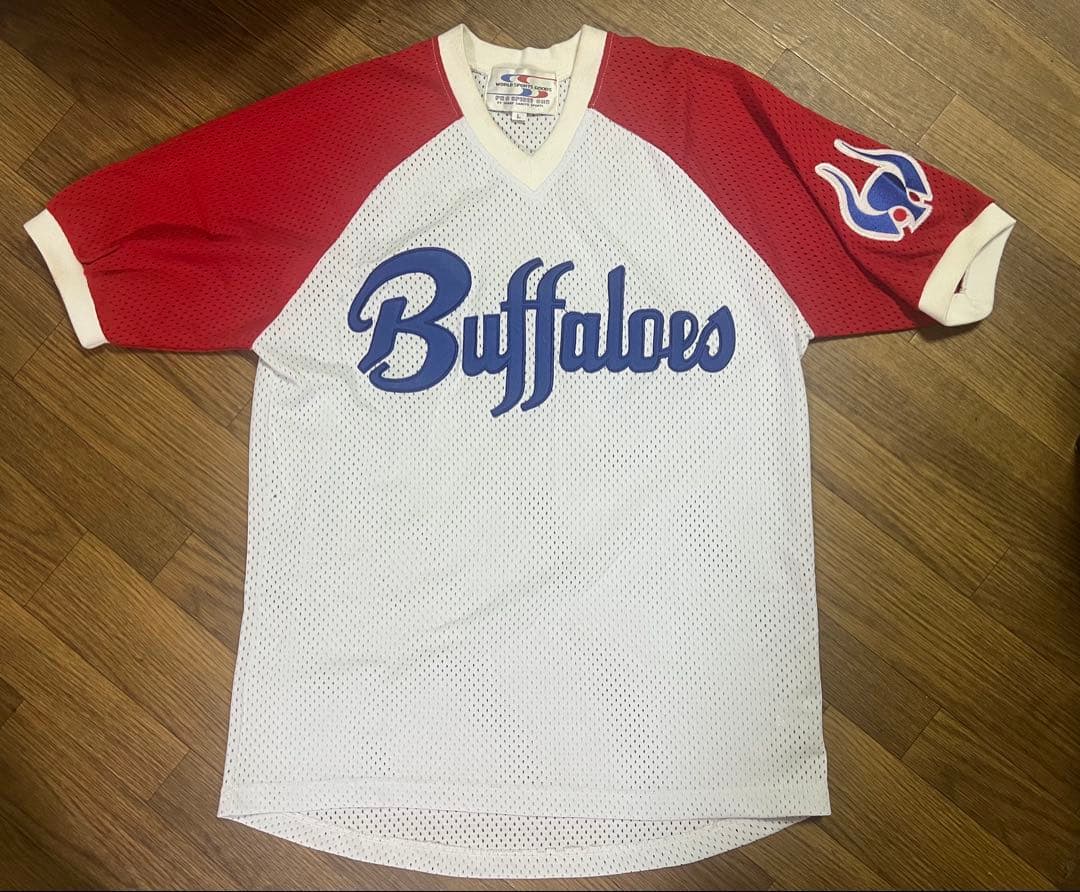 近鉄バファローズ ホームレプリカユニフォーム 刺繍 当時物 Lサイズ ＋α