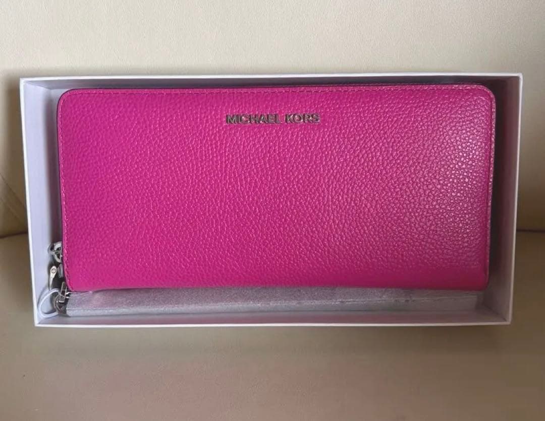 MICHAEL KORS ピンク財布