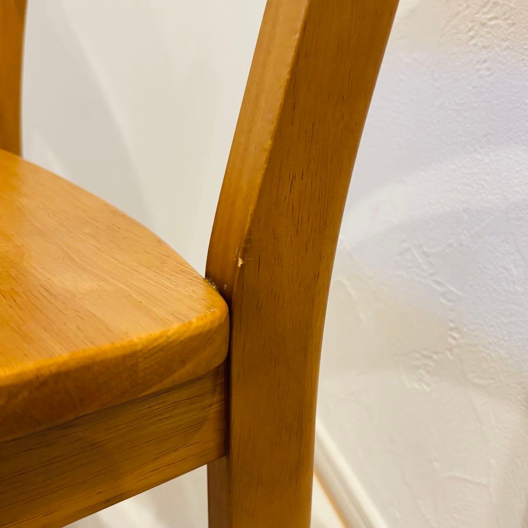 karimoku RUSTIC 子供用 木製チェア レトロ カリモク B