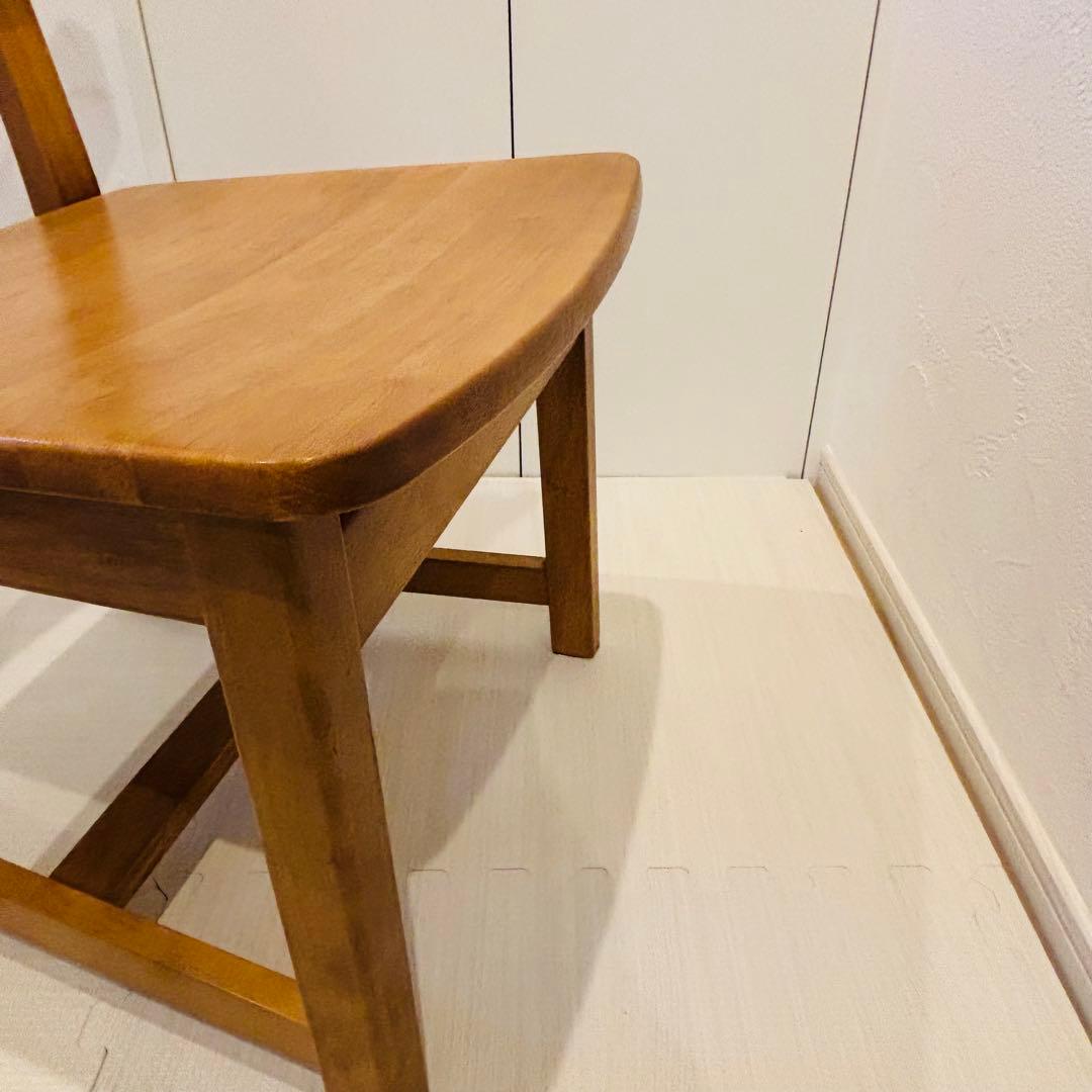 karimoku RUSTIC 子供用 木製チェア レトロ カリモク B