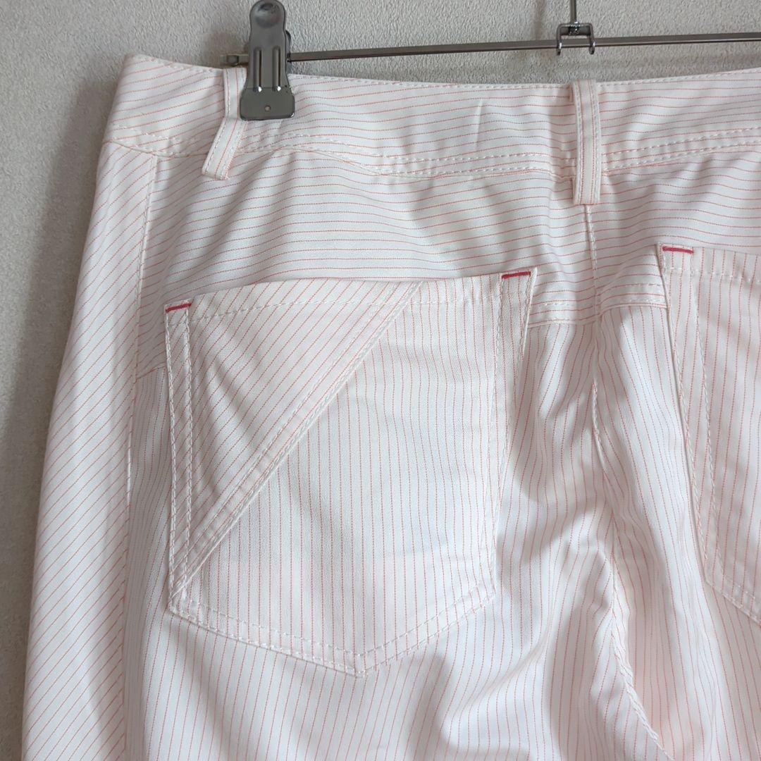 新品 マンシングウェア 春夏 ゴルフ　パンツ　ストレッチ　ピンク　13号　LL