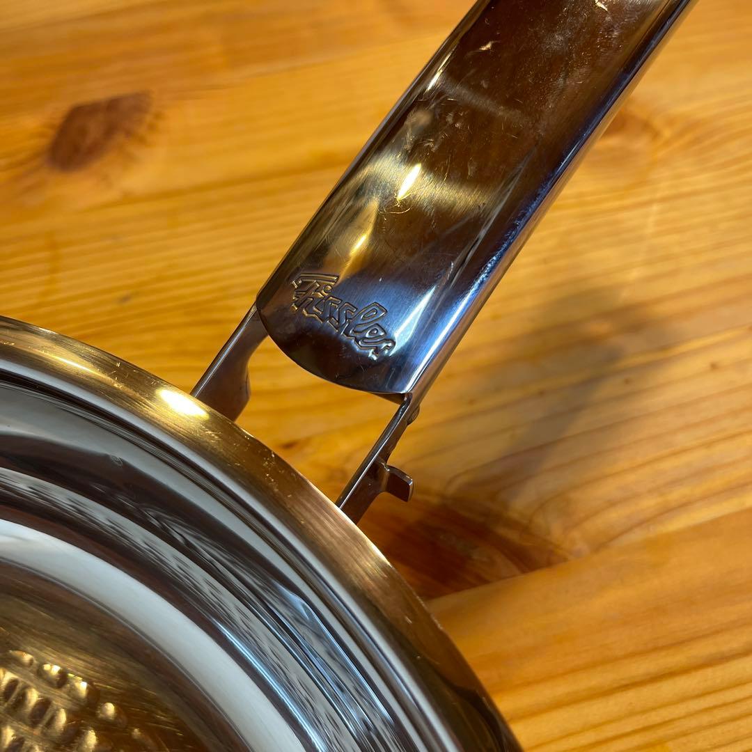 フィスラーFisslerステンレスフライパン28㎝美品IH対応