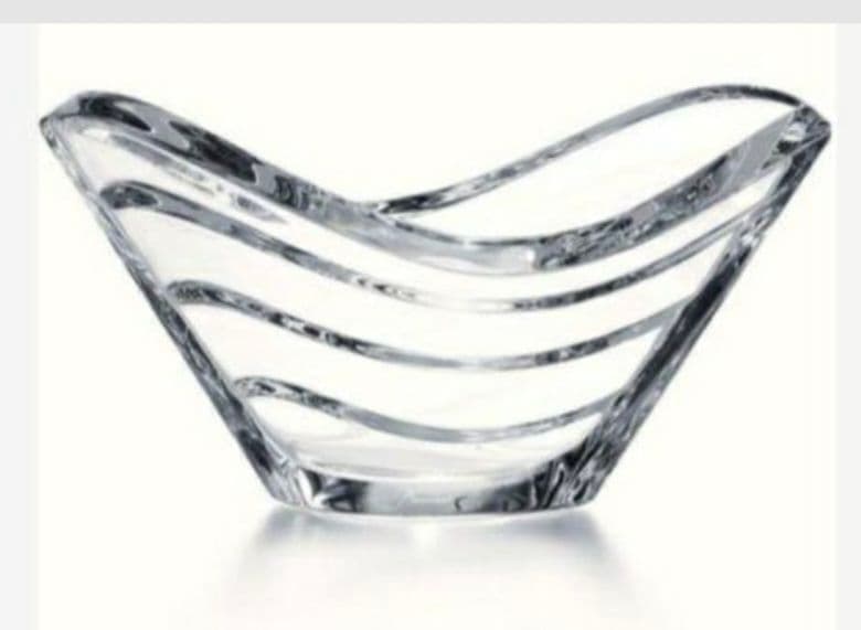 Baccarat ウェーブ　クリスタルボウル