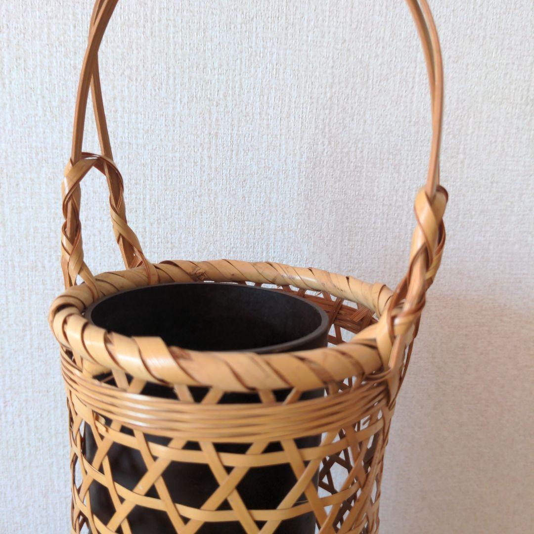 美品☆竹の花入れ