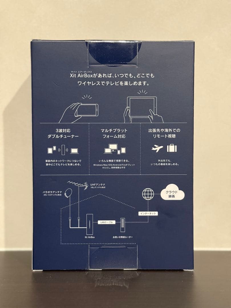 PIXELA Xit AirBox ワイヤレステレビ