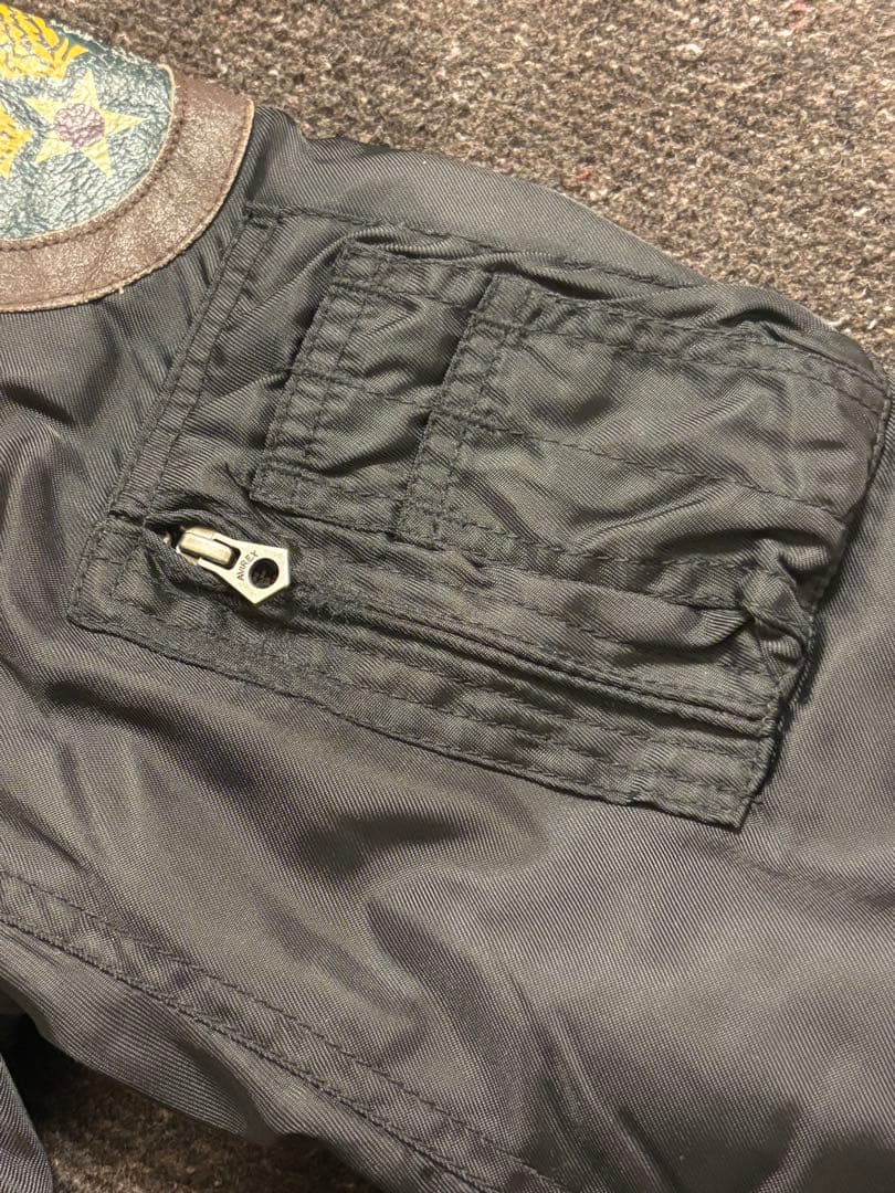 猿の惑星　AVIREX cwu-45p フライトジャケット　ブラック