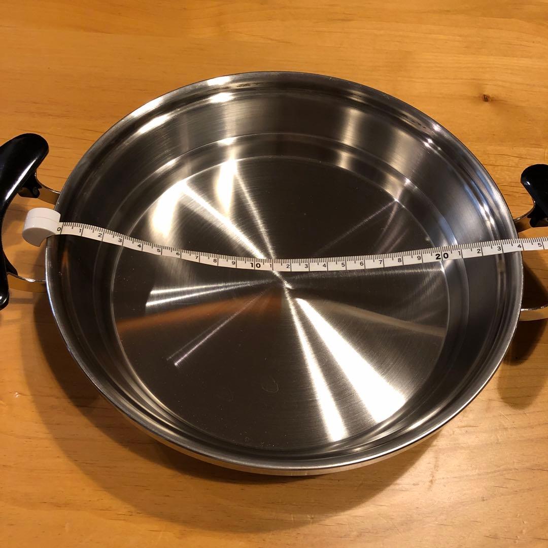 テンプトーン　エレガンス　両手鍋　約24cm IH対応　未使用　フライパン