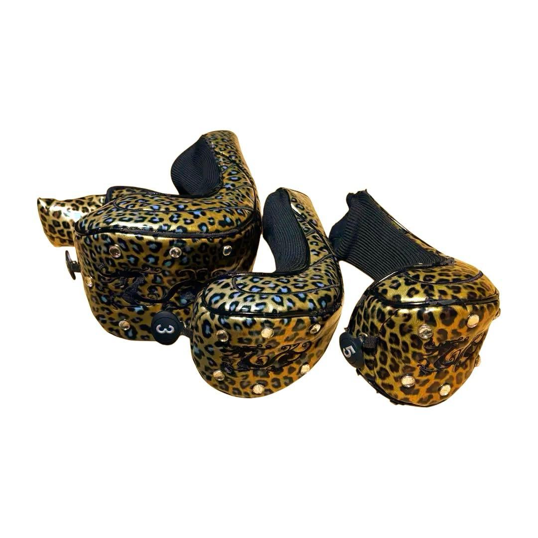 【希少・高級】Dance With Dragon キャディバッグ レオパード柄