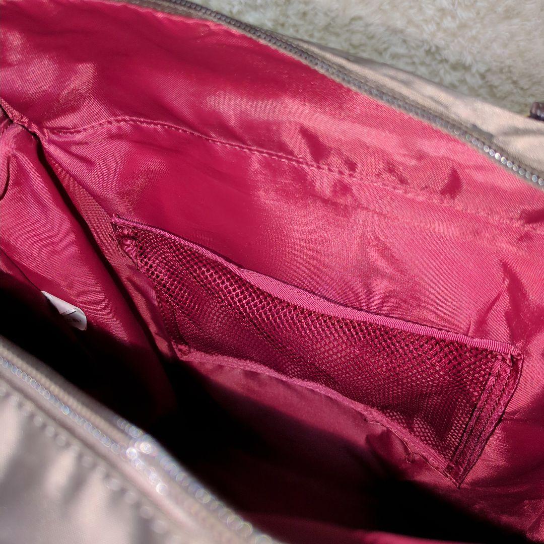 美品！SWANY　キャリーバッグ　ショッピングバッグ　レオパード　グリーン　4輪