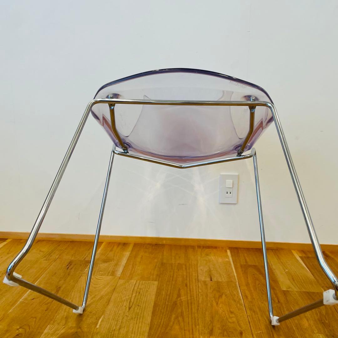 DAL SEGNO ダルセーニョ アクリルチェア クリア イス 椅子 イタリア