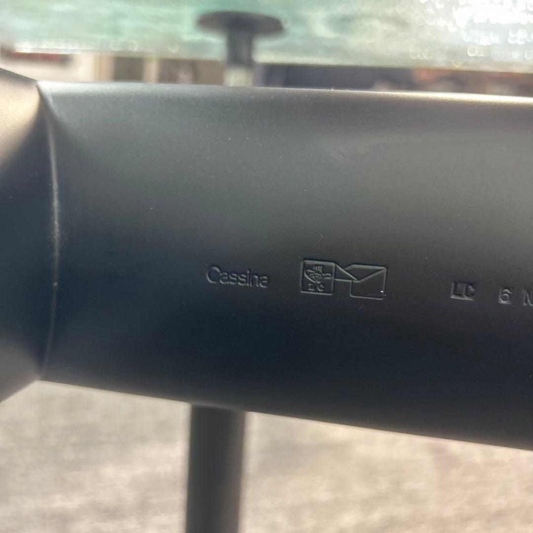 CassinaIxc カッシーナ ダイニンテーブル ガラス天板 訳あり C037