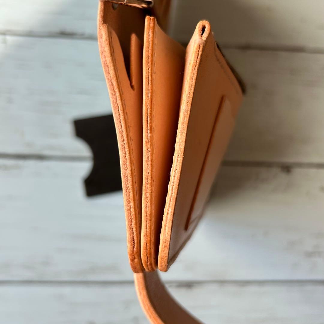 長財布　トラッカーウォレット　バイカーズウォレット　牛革　ハンドメイド　タイプB