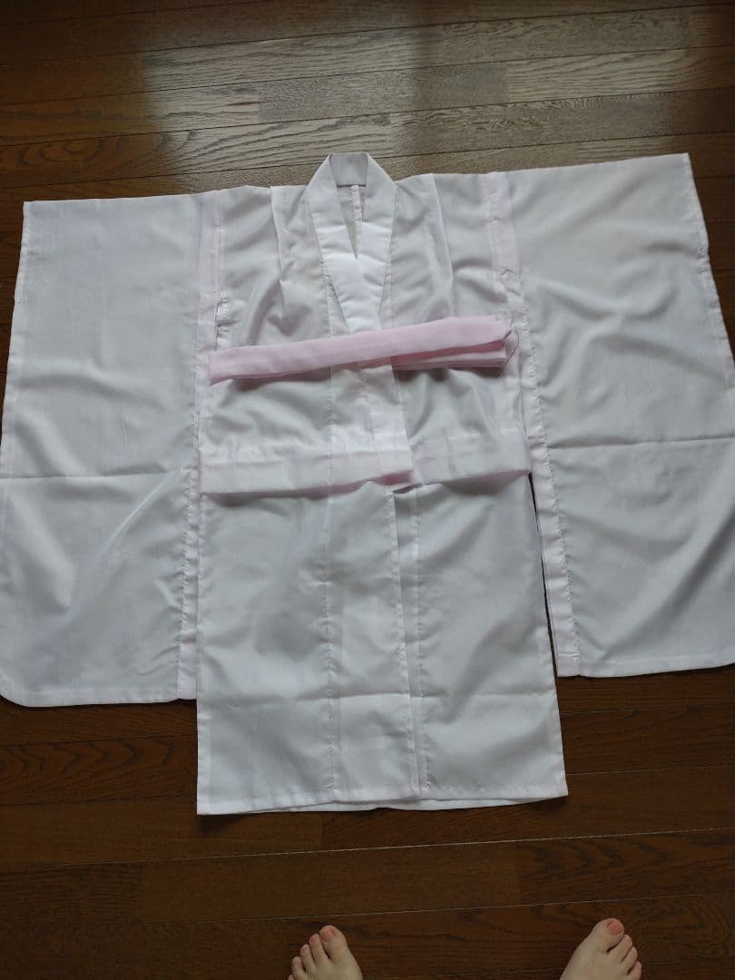 7歳七五三　着物セット（髪飾り付き）