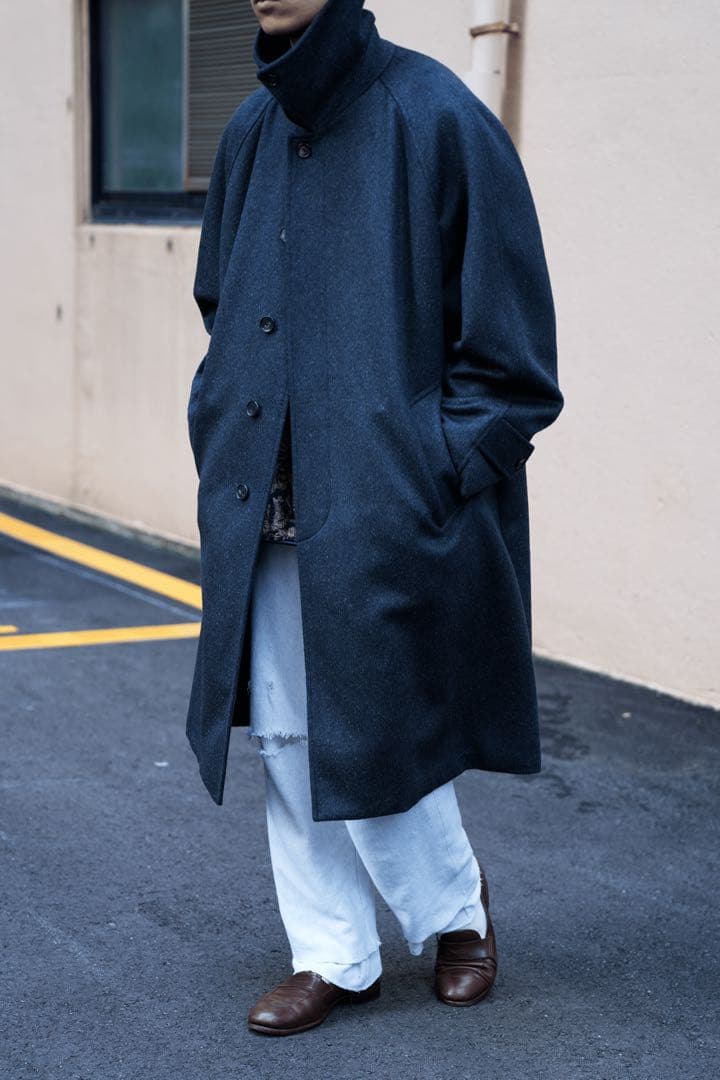 the clasik mac coat chacoal gray サイズ48