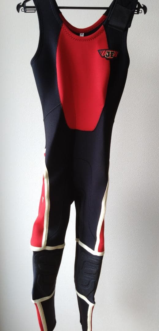 JFISHジェイフィッシュウエットスーツ水上バイク女性MB 黒赤