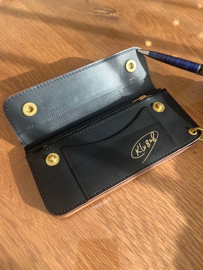 keywest828 茶芯 トラッカーウォレット　美品　財布