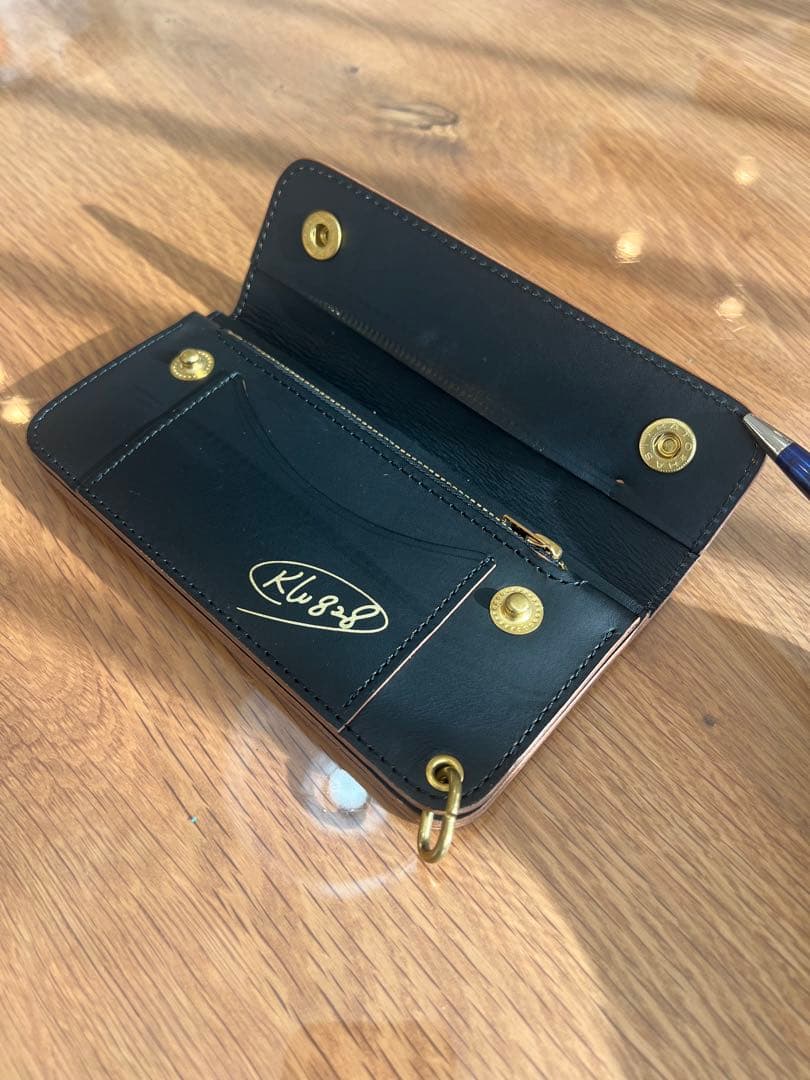 keywest828 茶芯 トラッカーウォレット　美品　財布